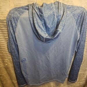 Vineyard Vines Men's Blue Performance Hoodie Tee size L